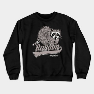 Racoon Crewneck Sweatshirt